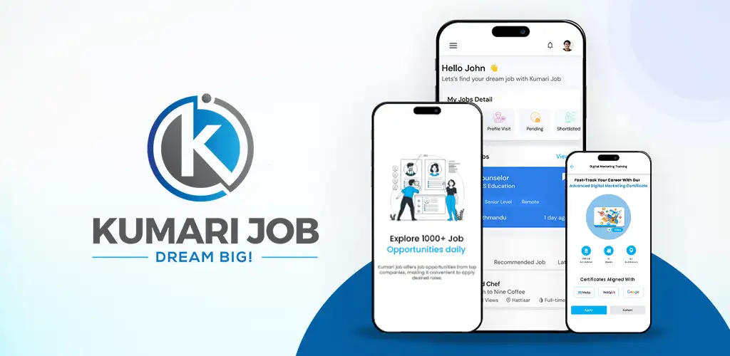 Kumari Job mobile application - Flutter job portal in Nepal