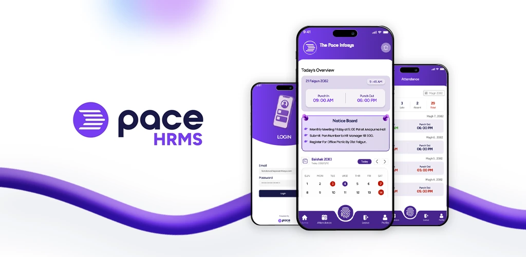 Pace HRMS mobile application - HR Software in Nepal